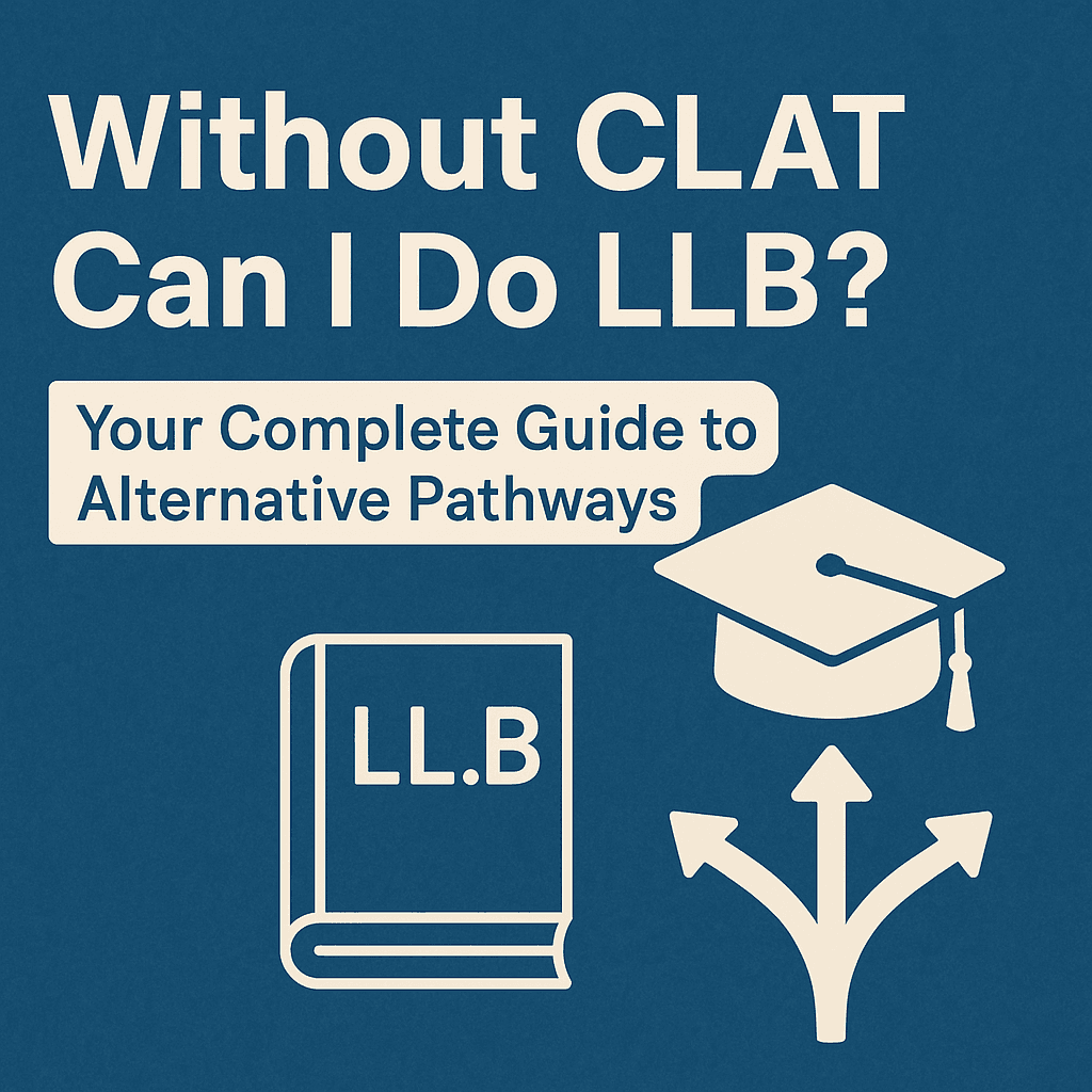 Without CLAT LLB