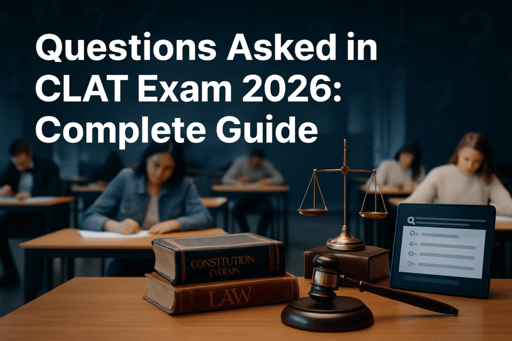 what type of questions are asked in clat exam