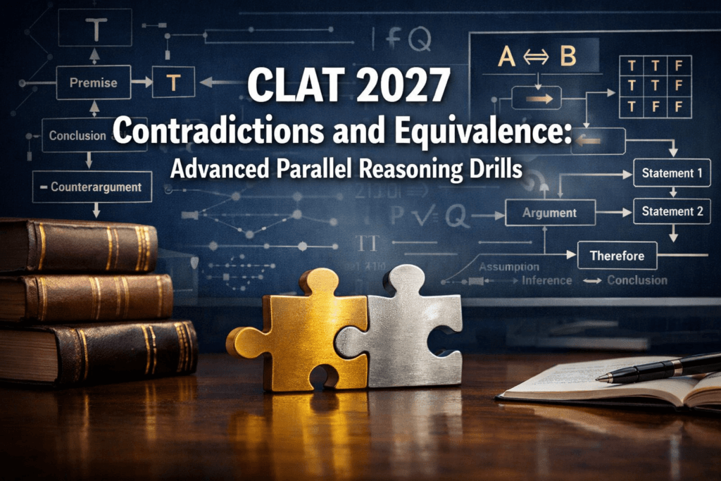 CLAT 2027 Contradictions and Equivalence: Advanced Parallel Reasoning Drills
