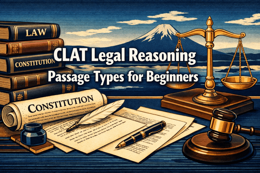 CLAT Legal Reasoning Passage Types for Beginners