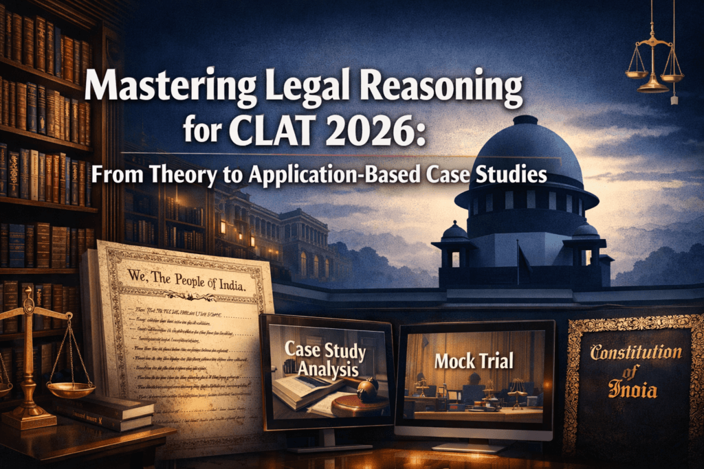 Mastering Legal Reasoning for CLAT 2026: From Theory to Application-Based Case Studies