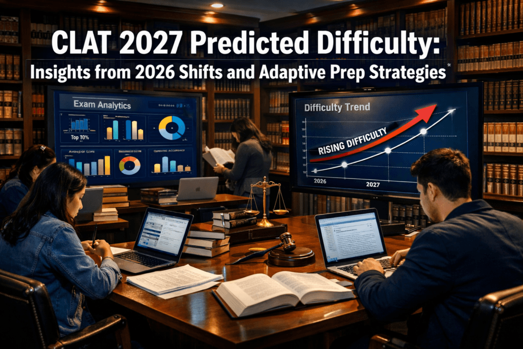 CLAT 2027 Predicted Difficulty: Insights from 2026 Shifts and Adaptive Prep Strategies