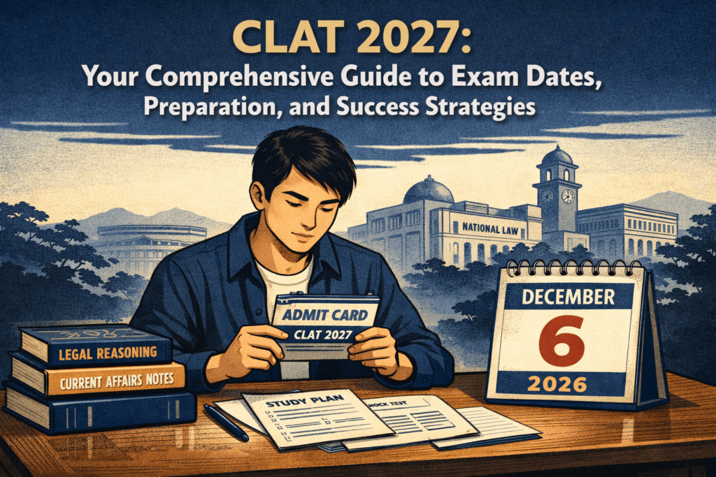 CLAT 2027: Your Comprehensive Guide to Exam Dates, Preparation, and Success Strategies
