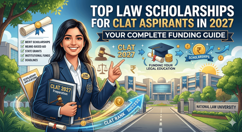 Scholarship guide for CLAT aspirants