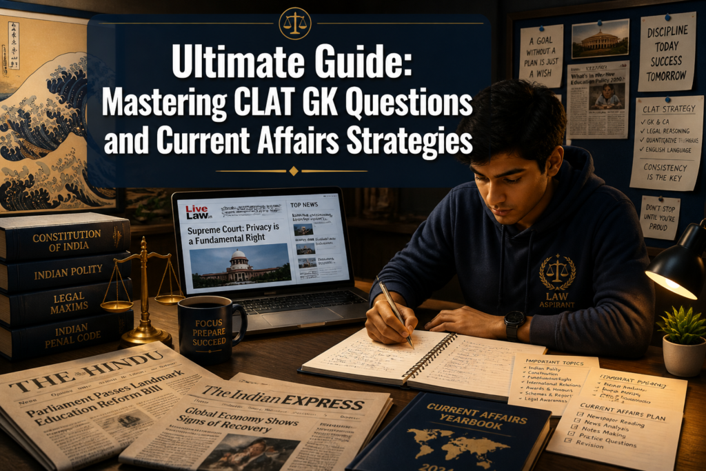 Ultimate Guide: Mastering CLAT GK Questions and Current Affairs Strategies