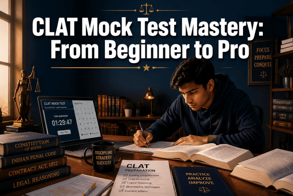 CLAT Mock Test Mastery: From Beginner to Pro