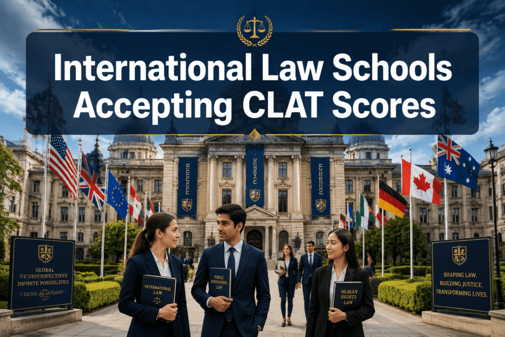 International Law Schools Accepting CLAT Scores: Your Complete 2026 Guide