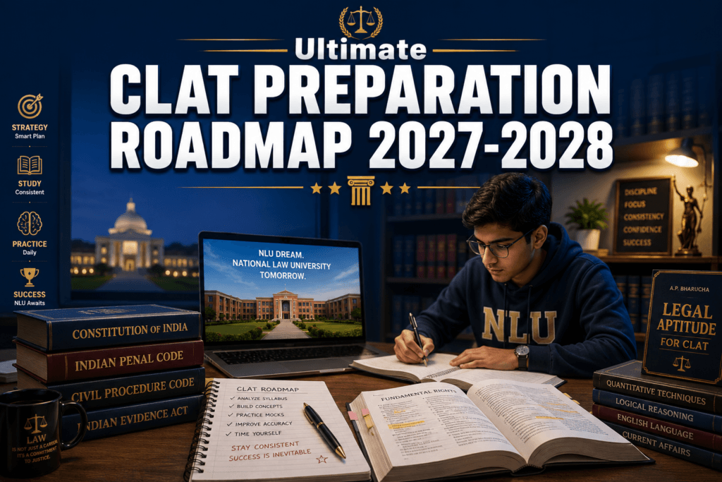 Ultimate CLAT Preparation Roadmap 2027-2028: Your Complete CLAT Preparation Guide